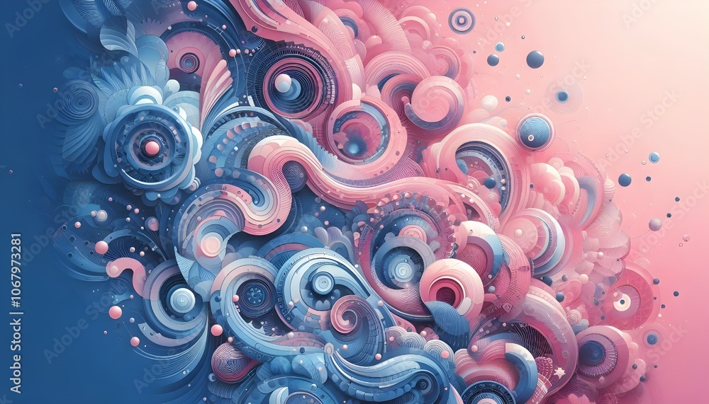 Pink and blue backgrounds abstract pattern. Pink and blue backgrounds abstract pattern.