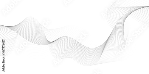 Abstract wave lines dynamic flowing colorful light isolated background. peach fuzz with dynamic waves for wedding design. Premium template with stripes and gradient mesh for banner or poster. vector.