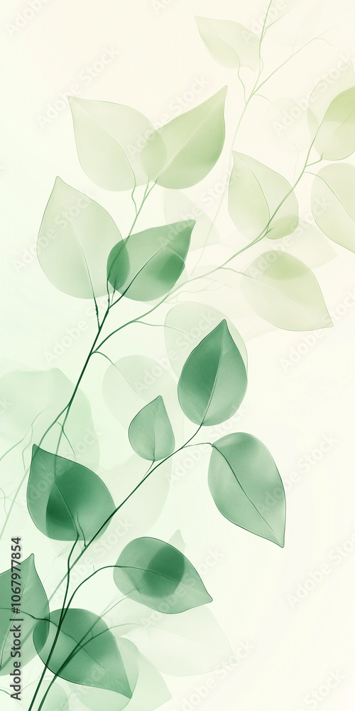 Green leaves background Green leaves background