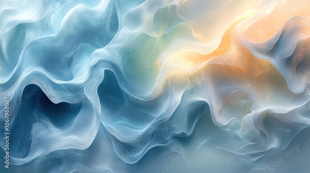 Fluid art backdrop with blue, green, and white colors, creating a soft, flowing texture for modern design. Fluid art backdrop with blue, green, and white colors, creating a soft, flowing texture for modern design.