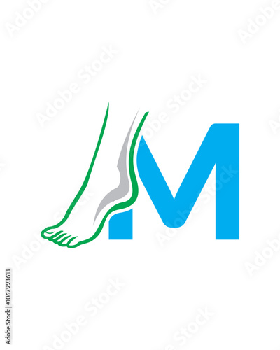 foot care logo , clinic logo vector , veterinary logo vector