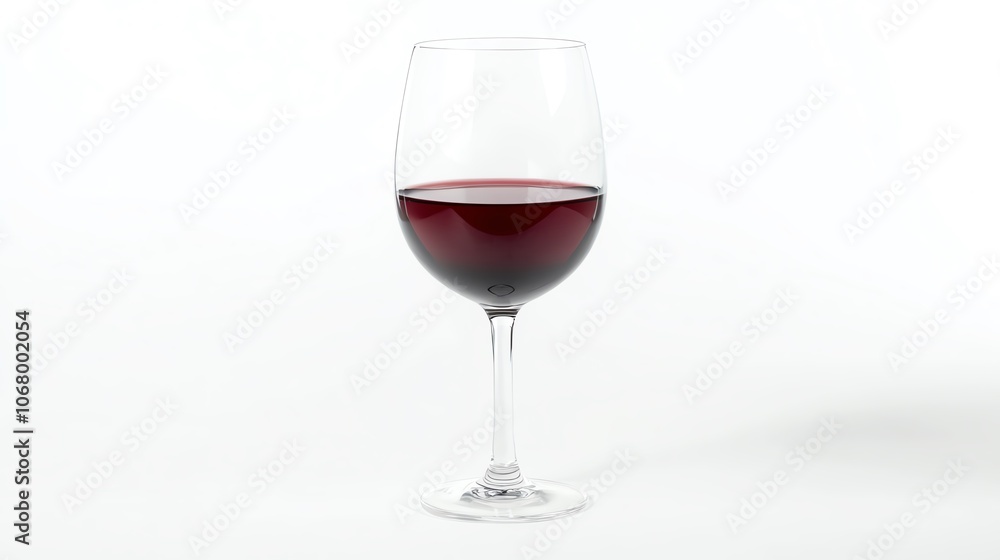 Elegant glass of red wine against a simple background, perfect for celebrating, dining, or enjoying a quiet evening. Elegant glass of red wine against a simple background, perfect for celebrating, dining, or enjoying a quiet evening.