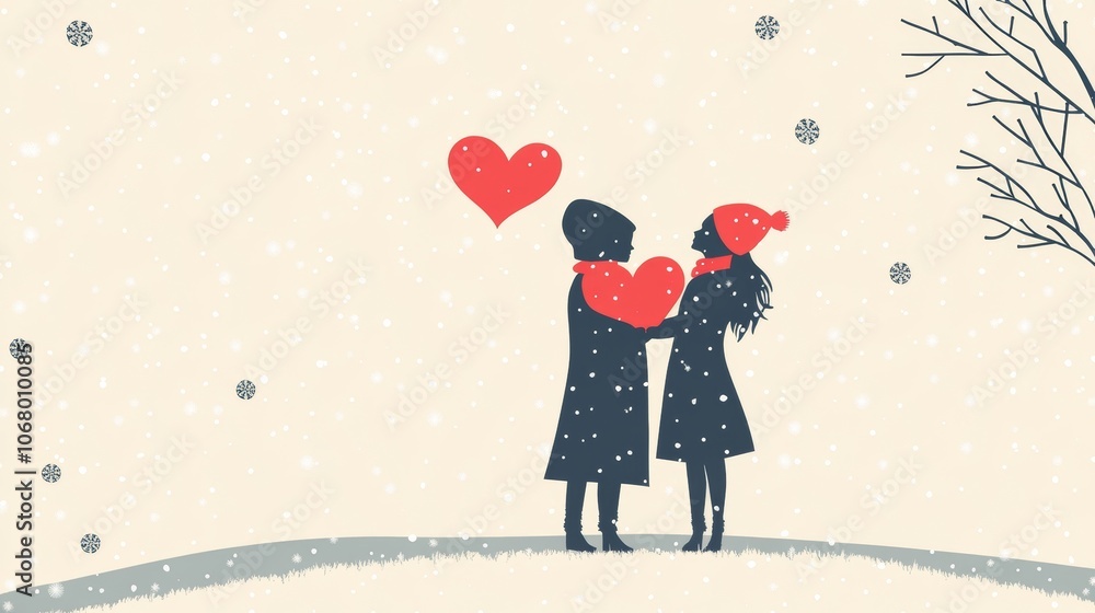 minimalist illustration for love letter minimalist illustration for love letter