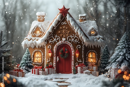 Candy House Christmas