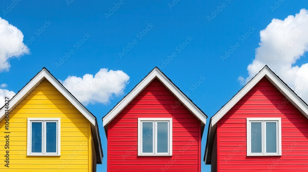 Comparing fixedrate vs adjustablerate mortgages for property loans, analyzing amortization and cost over time, 3D illustration Comparing fixedrate vs adjustablerate mortgages for property loans, analyzing amortization and cost over time, 3D illustration