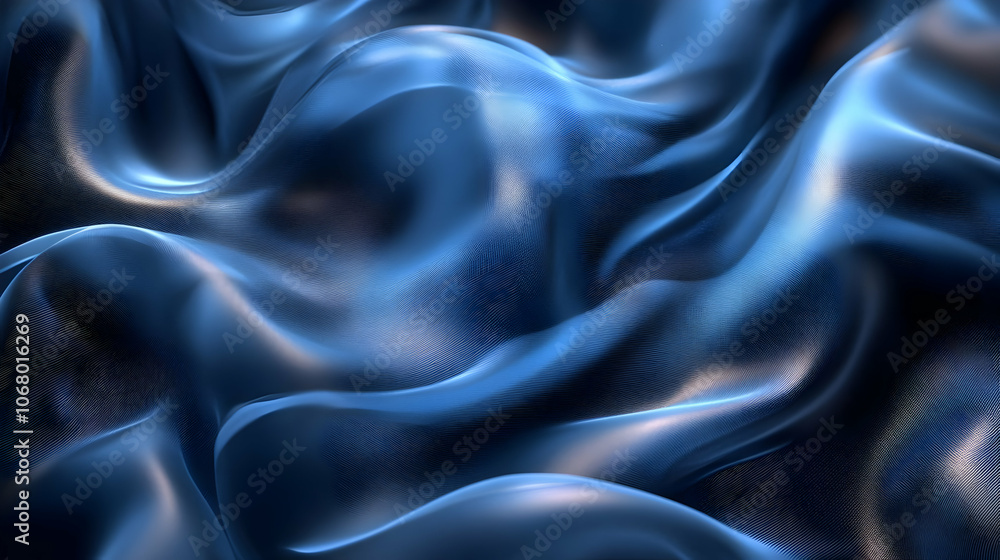 Abstract Blue Fabric Background Abstract Blue Fabric Background