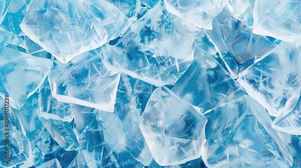 Stunning Geometric Blue Ice Texture Background: A Cool Vision of Beauty Stunning Geometric Blue Ice Texture Background: A Cool Vision of Beauty