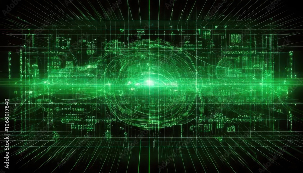 binary green matrix background binary green matrix background