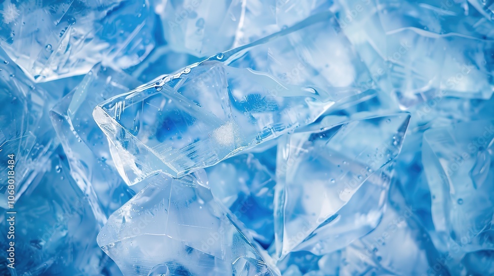 Stunning Geometric Blue Ice Texture Background: A Cool Vision of Beauty Stunning Geometric Blue Ice Texture Background: A Cool Vision of Beauty