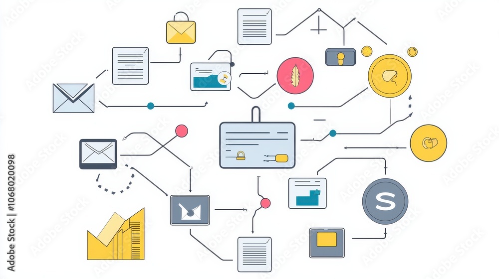 Network of Digital Communication and Information Flow Network of Digital Communication and Information Flow