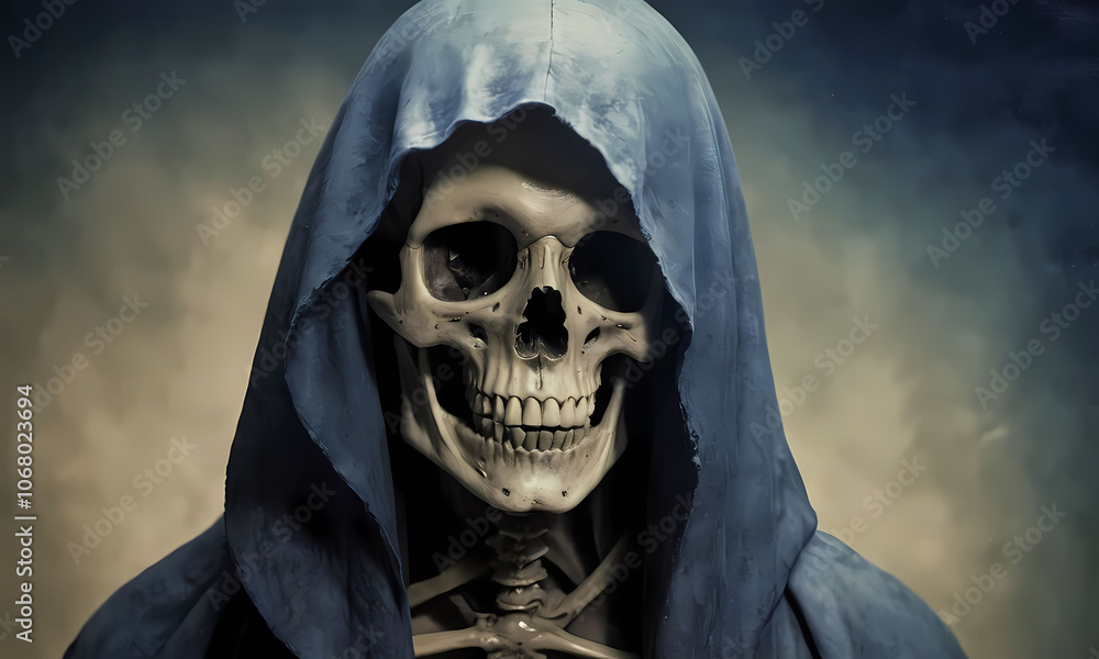 hooded grim reaper skull hooded grim reaper skull