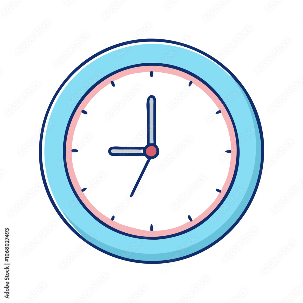 midnight clock vector art, flat illustration midnight clock icon midnight clock vector art, flat illustration midnight clock icon