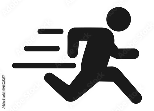 running person icon