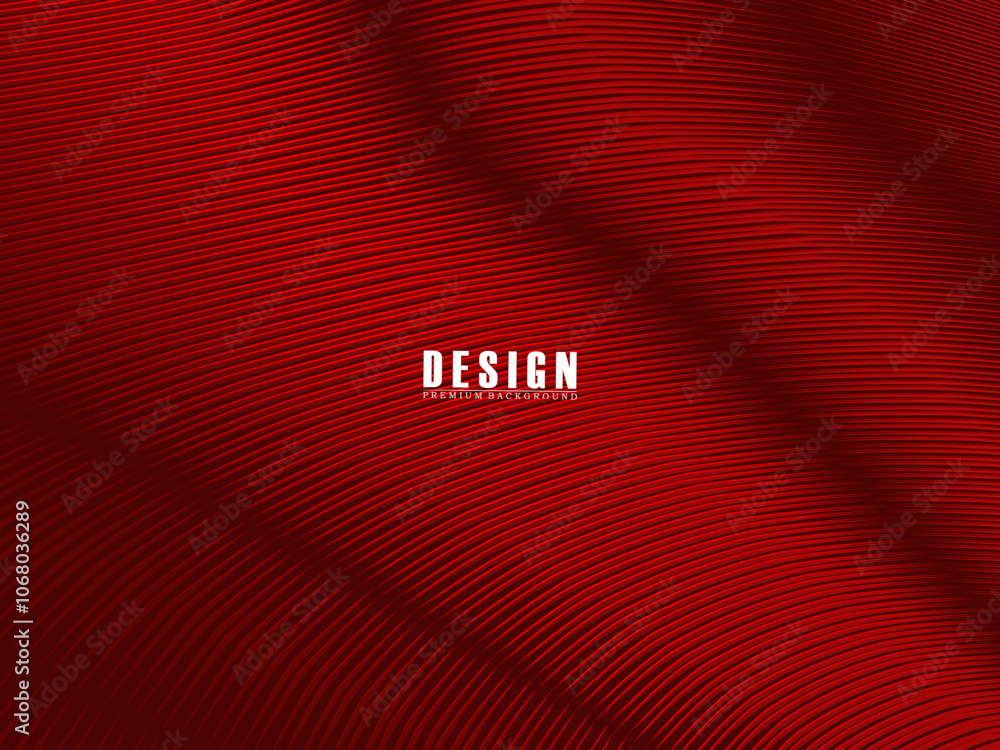 Abstract wavy red glowing geometric lines on red background. Modern shiny gradient red futuristic pattern. Futuristic technology concept, for covers, posters, banners, brochures, websites, etc. Abstract wavy red glowing geometric lines on red background. Modern shiny gradient red futuristic pattern. Futuristic technology concept, for covers, posters, banners, brochures, websites, etc.