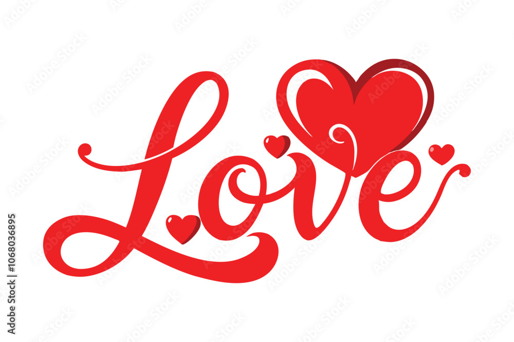 a typography template of the word love the letter a typography template of the word love the letter