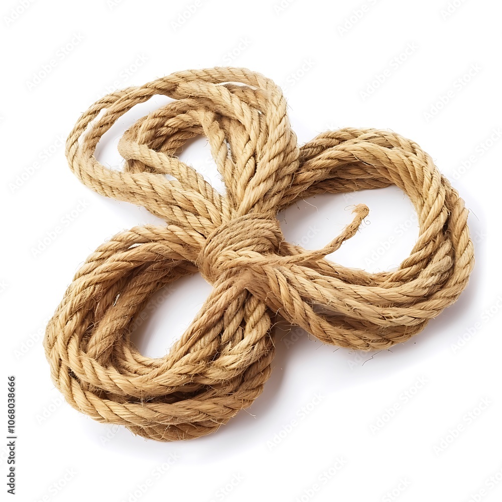 rope isolated on the white background. rope isolated on the white background.