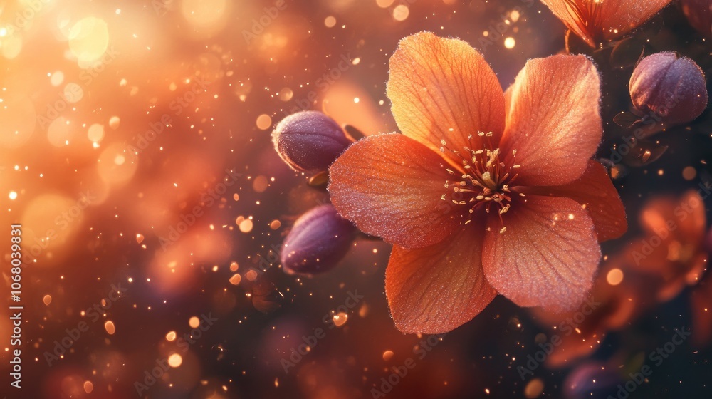Blooming Flower in Sunlight Blooming Flower in Sunlight