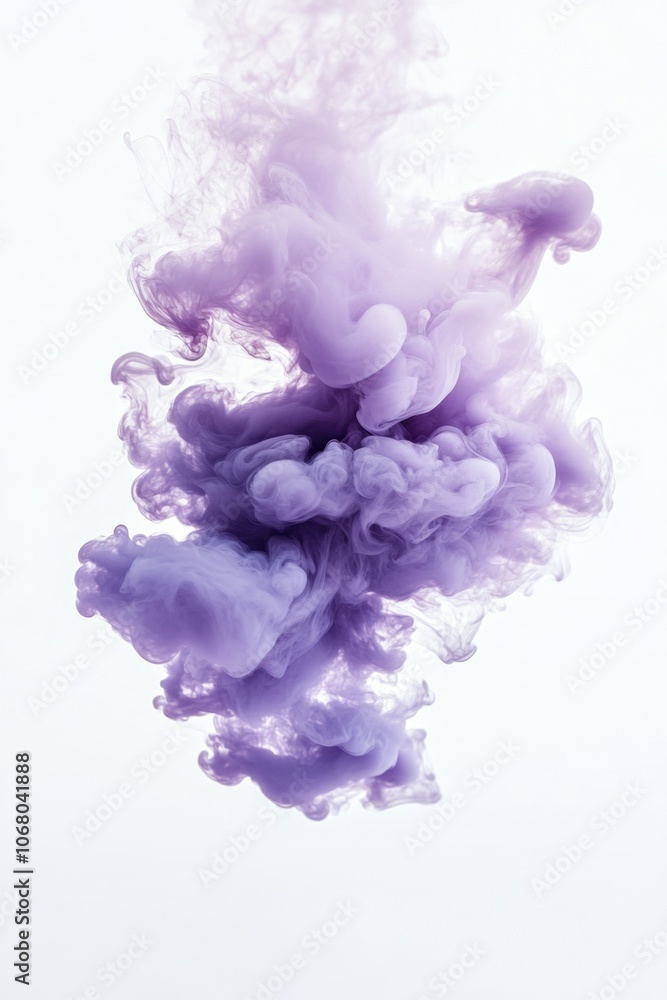 Fototapeta premium Purple aerial mist