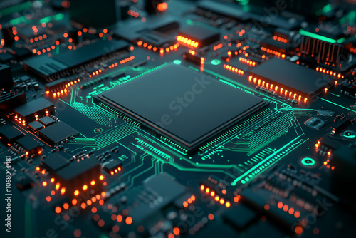 Understanding how cpu chips are placed on a circuit board and connected for optimal performance