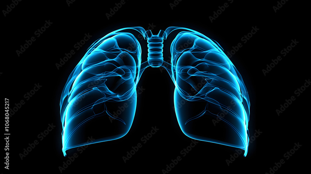 Close-up of a medical chest X-ray image on a light background, showing detailed lung structure and rib cage anatomy
Close-up of a medical chest X-ray image on a light background, showing detailed lung structure and rib cage anatomy