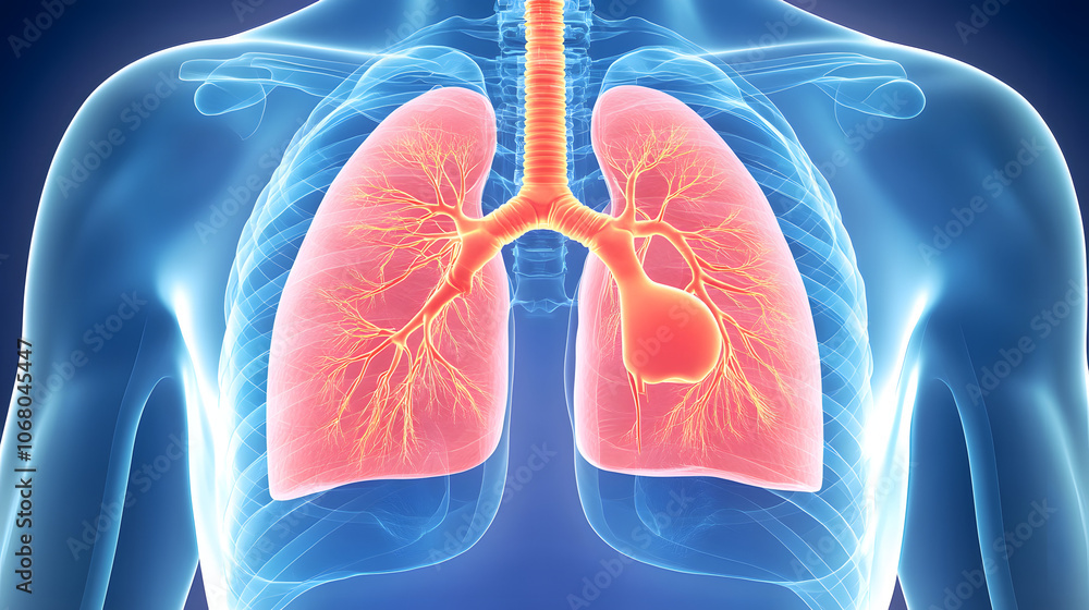 Close-up of a medical chest X-ray image on a light background, showing detailed lung structure and rib cage anatomy
Close-up of a medical chest X-ray image on a light background, showing detailed lung structure and rib cage anatomy