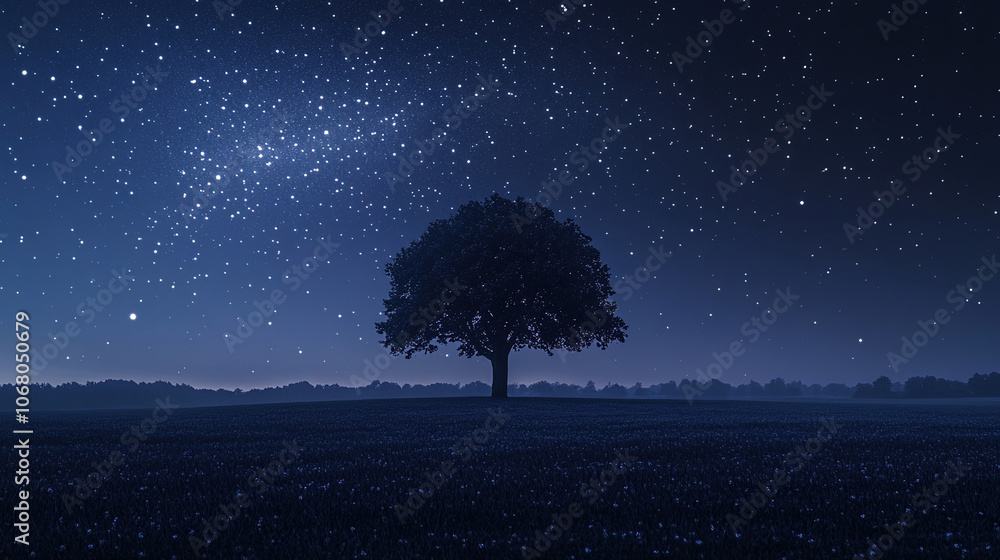 A dark blue sky filled with stars A dark blue sky filled with stars