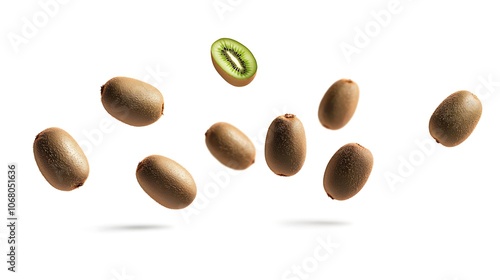 Wallpaper Mural Flying Kiwi Fruit Torontodigital.ca