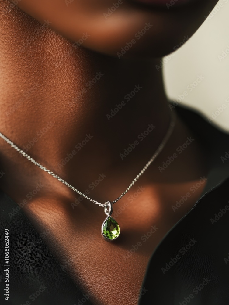 Person with Necklace Close Up Person with Necklace Close Up