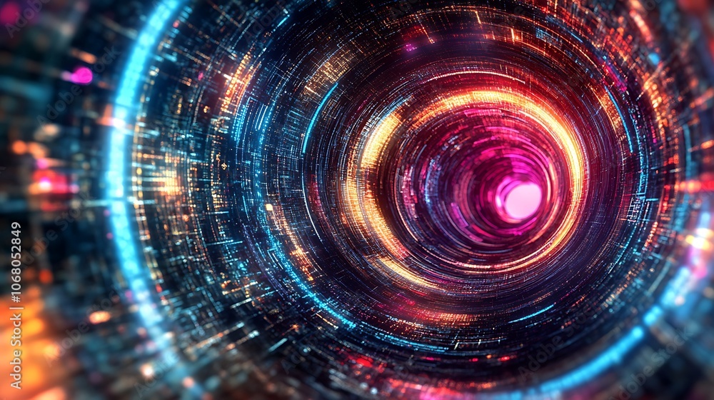 Digital Tunnel of Light Digital Tunnel of Light