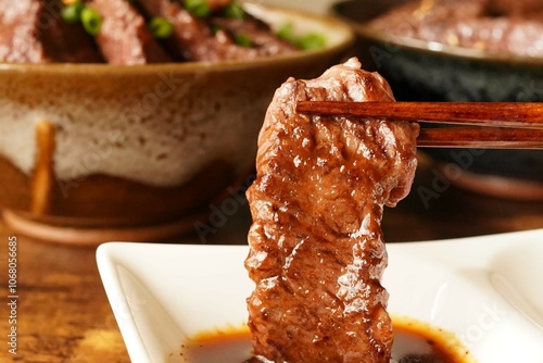 牛ハラミ　焼肉　タレ