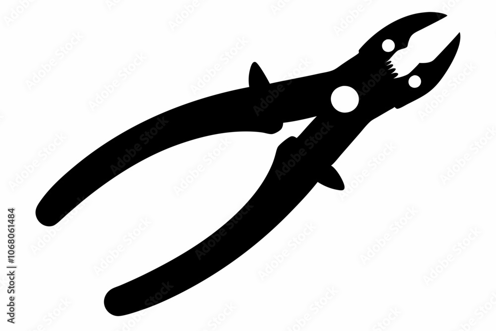pliers silhouette, pliers icon vector, black pliers symbol, pliers sign
pliers silhouette, pliers icon vector, black pliers symbol, pliers sign