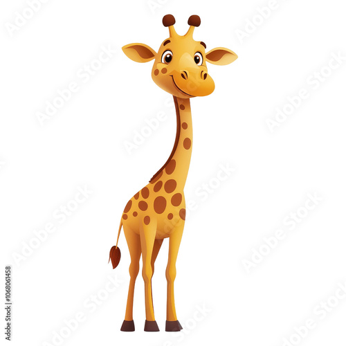 Cute Cartoon Giraffe