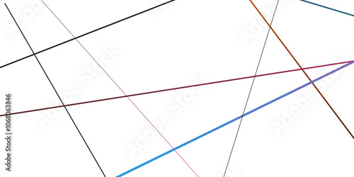 Abstract Colourful geometric Luxury premium line pattern on a transparent background.Vector illustration.