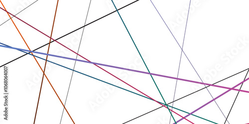 Abstract Colourful geometric Luxury premium line pattern on a transparent background.Vector illustration.