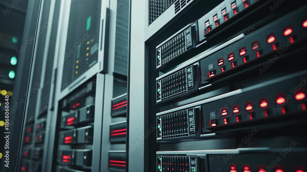 Server Racks in a Modern Data Center Server Racks in a Modern Data Center