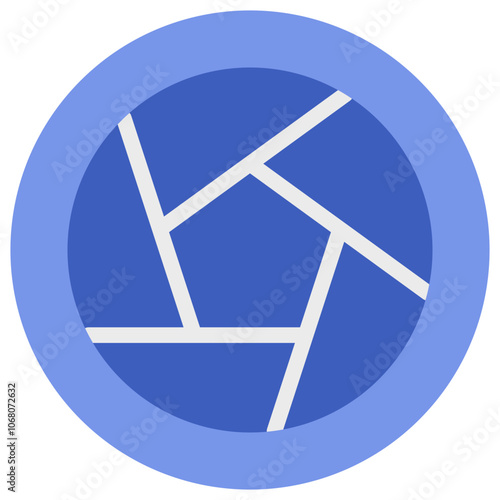 shutter flat icon