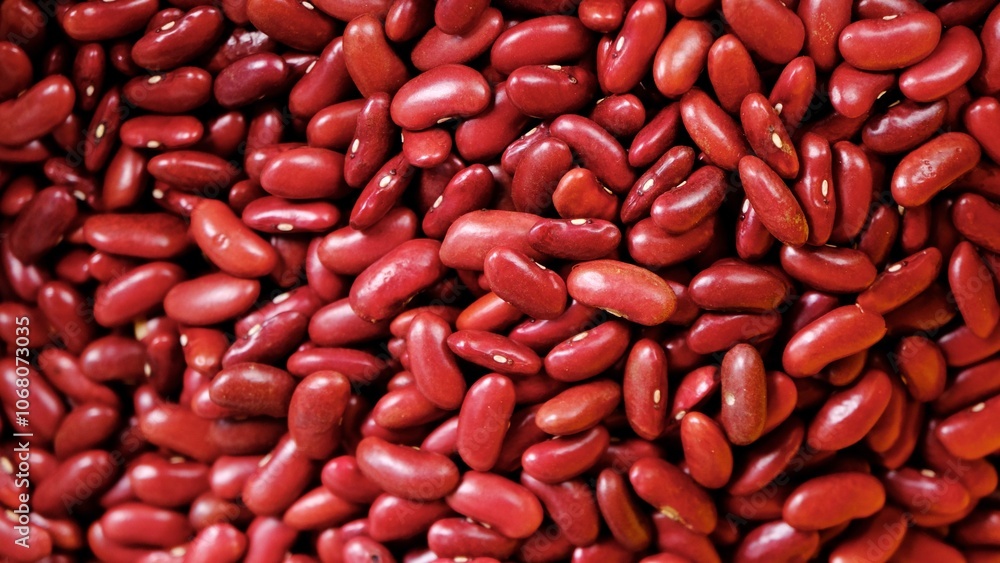 Red kidney beans texture background Red kidney beans texture background
