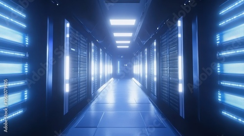 Server Room Corridor.