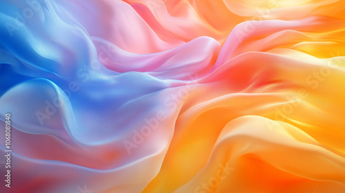 smooth gradient background transitioning from orange to yellow, evoking warmth, energy, and positivity. This color combination symbolizes creativity, optimism, and the vibrancy of life