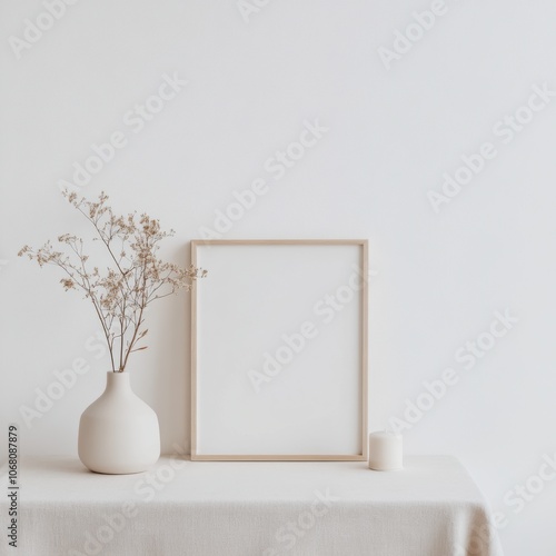 Minimalist Frame Mockup.