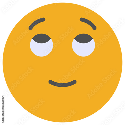 eyes flat icon