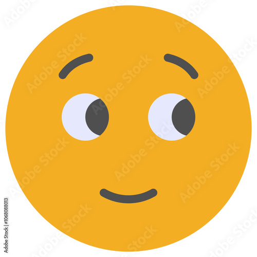 eyes flat icon