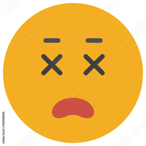 dead flat icon