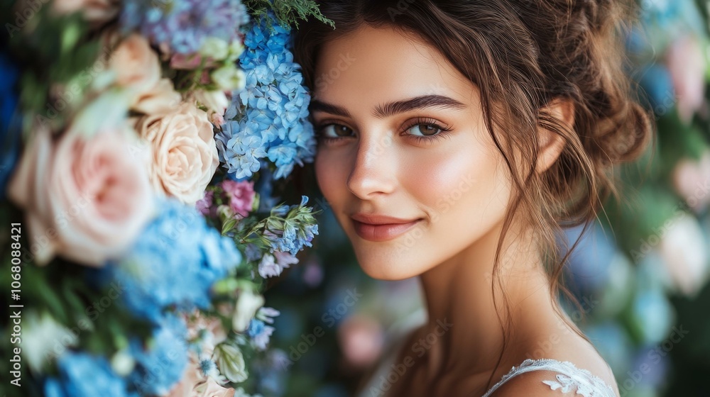Flower Crown Bridal Beauty Flower Crown Bridal Beauty
