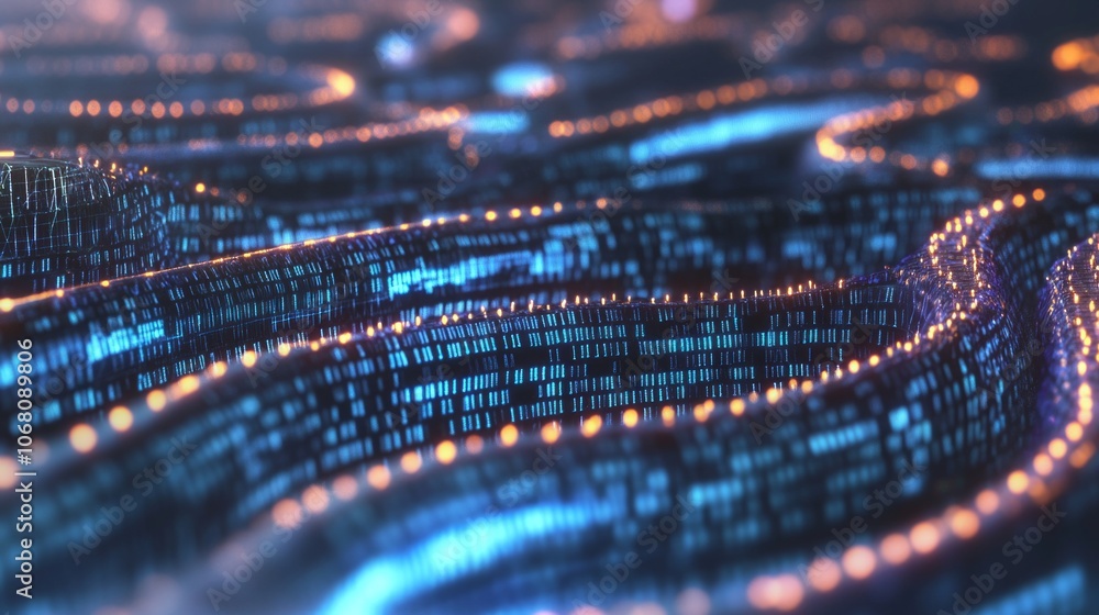Artificial Intelligence network visualized as glowing neural pathways across a digital background. Artificial Intelligence network visualized as glowing neural pathways across a digital background.