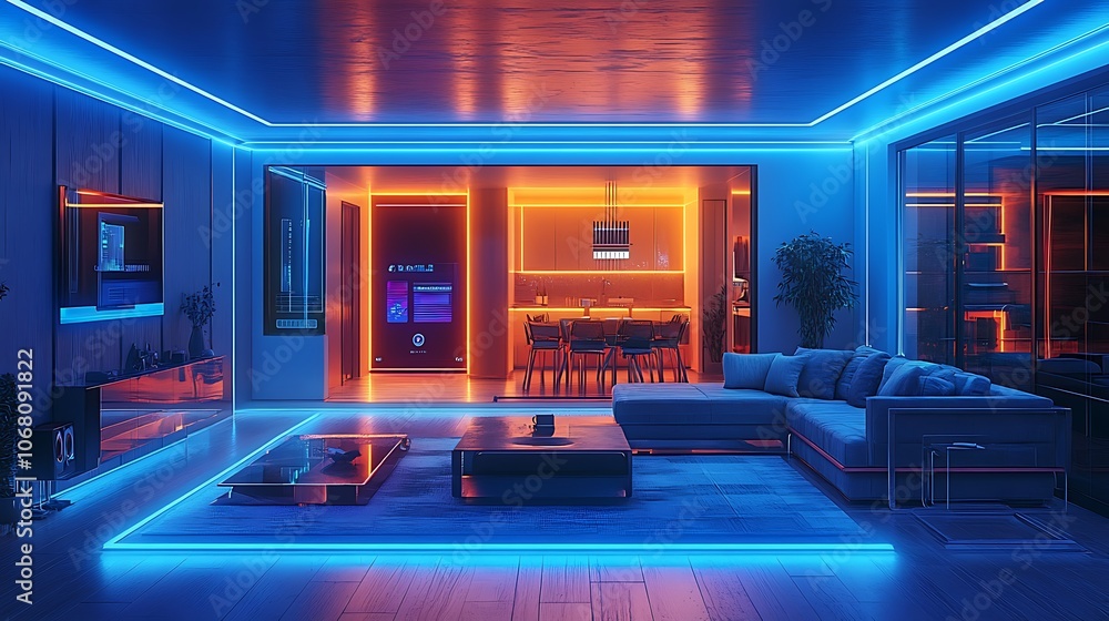 Transform your living space with modern neon lighting Transform your living space with modern neon lighting