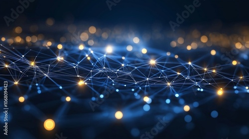 Futuristic technology backg...