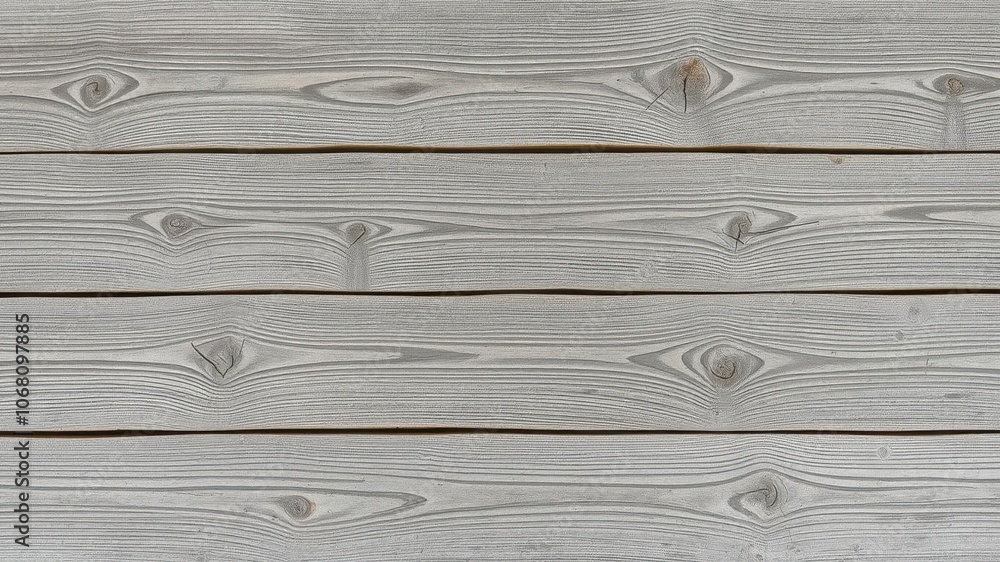 Naklejka premium Weathered gray wood planks with natural grain and knots, perfect for rustic or vintage designs, wood, aged