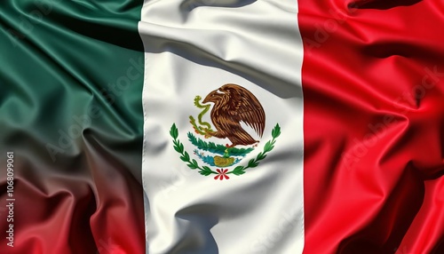 Mexican flag, mexico national flag.