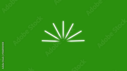 firecrackers for Anniversary, New Year, Holy Day, Celebrate, and Festival. Flat design, party firework vector illustrations on green screen background. burst, loopable animation on a black background